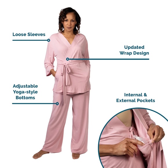 KickIt Home Recovery Pajamas - Picture 4 of 5
